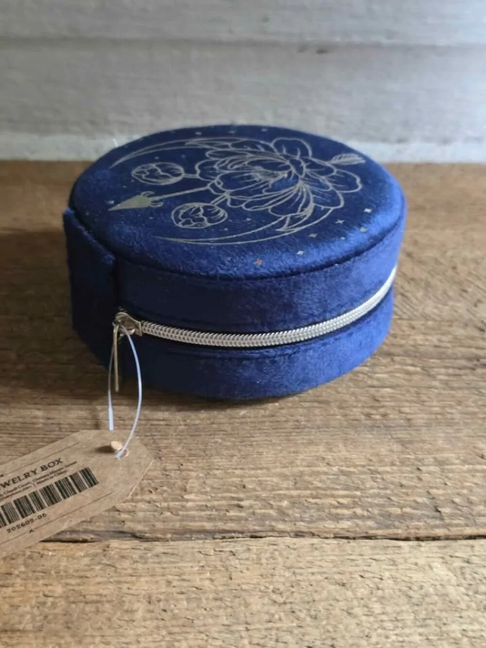 New Fairyloot Daughter of the Moon Goddess Sue Lynn Tan Blue Travel Jewelry Box